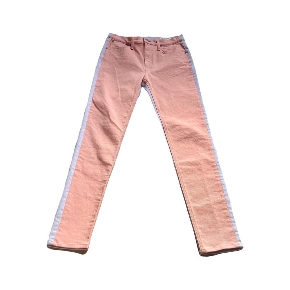 Rag & Bone lilac peach 2 tone jeans